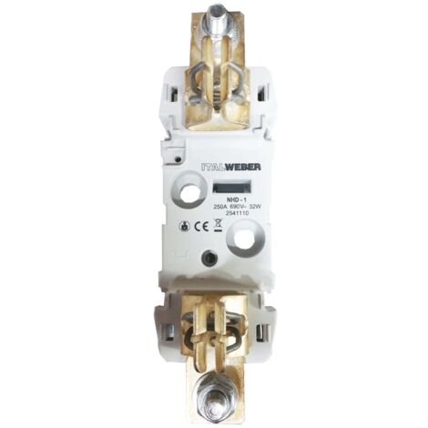 Portafusibles Italweber para fusibles NH tipo 1P NH-1 2541110