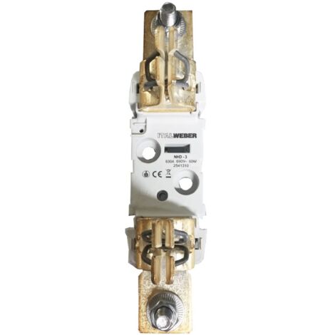 Portafusibles Italweber para fusibles NH Tipo 1P NH-3 2541310