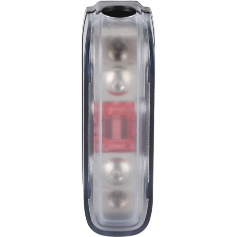 Portafusibles monofásico AGU 150A para circuitos de audio de automóviles, barcos y autocaravanas con cubierta transparente.