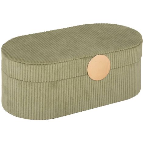 Portagioie enya verde cachi 25x10cm - Atmosphera créateur d'intérieur