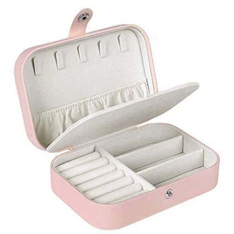 Portagioielli, portagioielli da viaggio da donna, portagioielli da donna, piccolo portagioielli, può contenere anelli, orecchini, collane, braccialetti