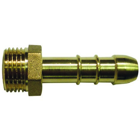 Portagomma ottone 1/2" m metano