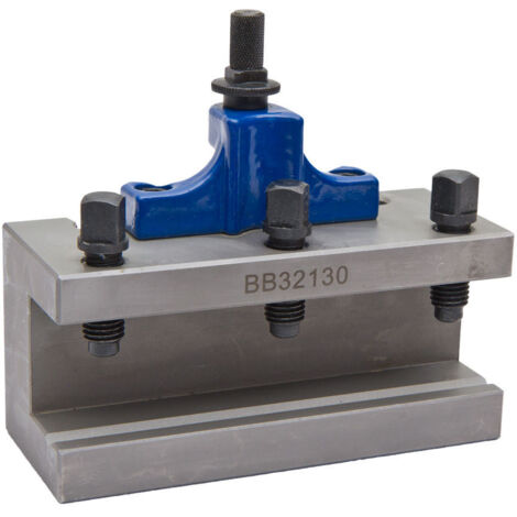 Portaherramientas torno metal asiento prismatico 100x32mm Holzmann wzheprisma