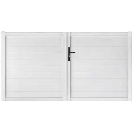 Portail battant PVC standard ARLES blanc