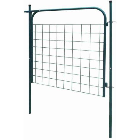 Portail de jardin 100x100 cm Vert