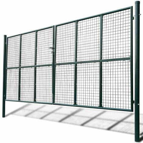 Portail de jardin en maille 400x200 cm