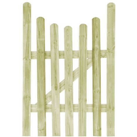 Portail de jardin Pin imprégné 100 x 150 cm