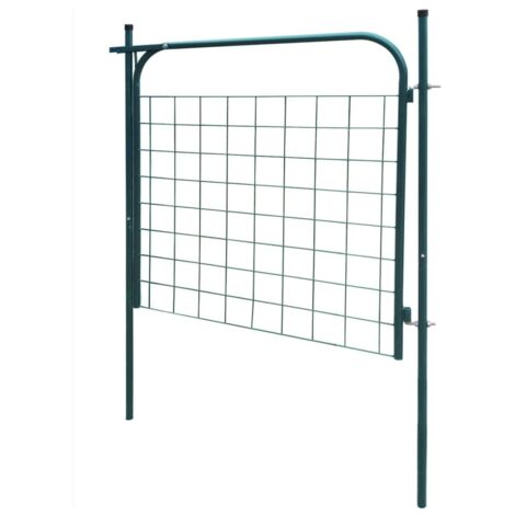 Portail de jardin,Portail de clôture,Portillon de jardin 100 x 100 cm Vert CFW21179