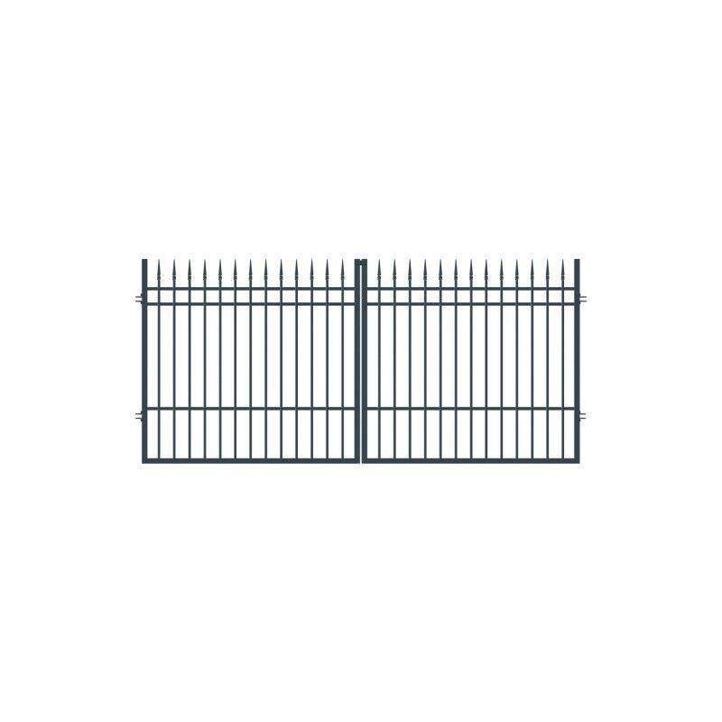 Portail portland double battant 3 m