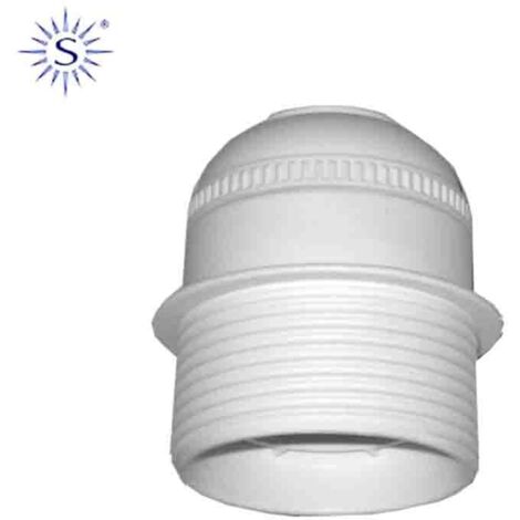 Portalampada Bianco Semifilettato E27 Solera 6829CTB