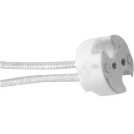 Portalampada BIPIN G4-GU5.3-GY6.35 Cavo 15ctm