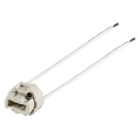 portalampada ceramica per porta faretto lampada G9