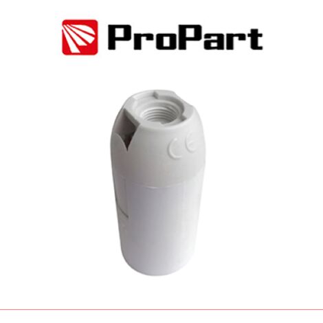 Portalampada E14 2A 250V x cavo 0.5-1.5mm2 40w bianco