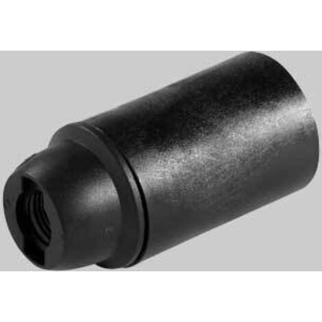 Portalampada e14 colore nero