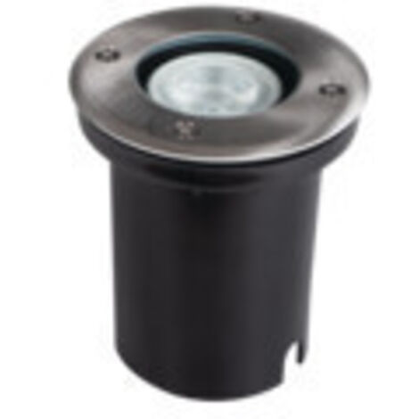 portalampada faretto carrabile incassato esterno moro ip67 calpestabile GU10