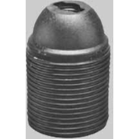 PORTALAMPADA FILETTATO E27 Colore Nero