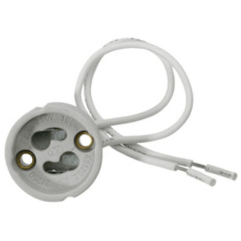 PORTALAMPADA GU10 MAX 60W (FIG.6) . Prezzo per 1 pezzo.