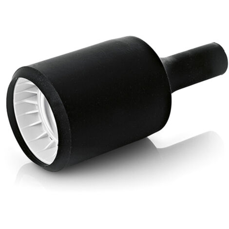 Portalampada In Gomma Colore Nero