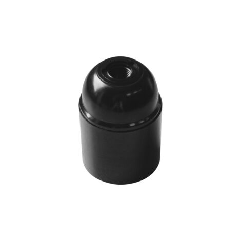 Portalampada nero E27 LAPS900LBK/NE per lampade attacco E27 standard
