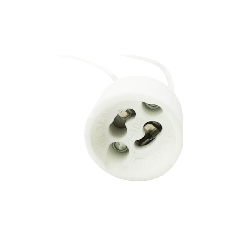 

Portalampara GU10 230 V cable 15 cm (en bolsa 50 uds)