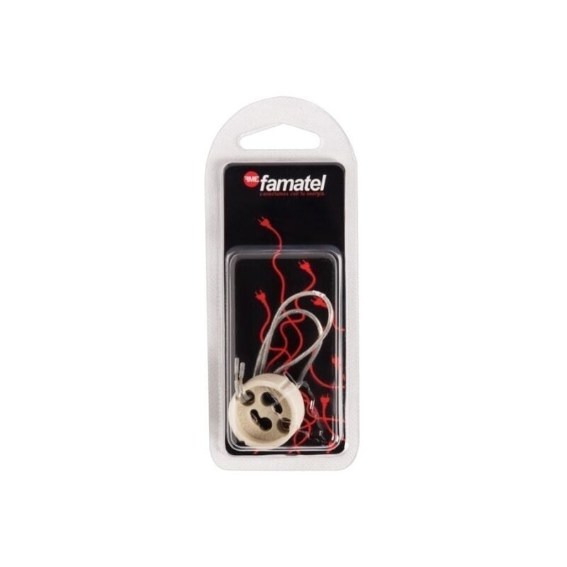 

Portalamparas Electricidad 60X147X30 Halogeno Gu/Gz10 Ceramico Blanco