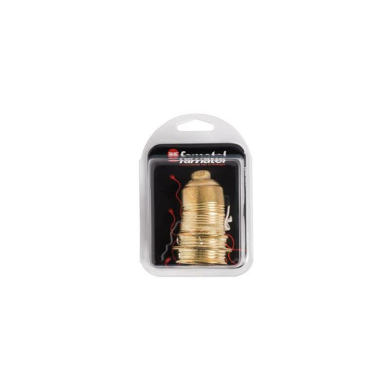 

PortaLámparas con Interruptor E-27 METAL con ARANDELA - Famatel