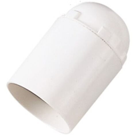Portalámpara Smooth Master E27 Blanco 00504