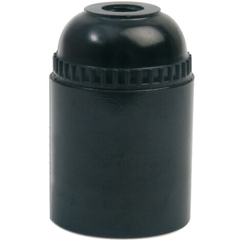 Portalámpara Termoplástico Negro E-27 SIMON IL552910