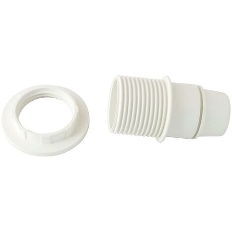 Portalamparas 4 A. E-14 Con Rosca + Arandela Blanco