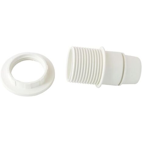 Portalamparas 4 A. E-14 Con Rosca + Arandela Blanco