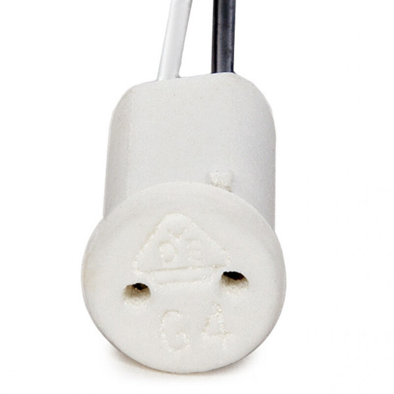 

Portalámparas Cerámico G4/MR11 Cable 300Mm 180ºc (KD-PORTALG4_MR11)