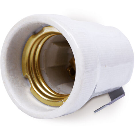 Portalámparas cerámico K003 para E27 50 uds.