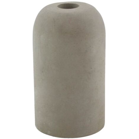 Portalamparas decorativo E27 Cemento GSC 002204634