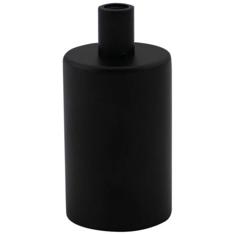 Portalamparas decorativo E27 Negro GSC 002204632
