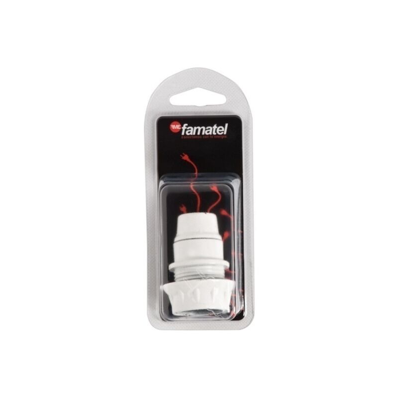 

Portalamparas Electricidad 60X147X50 E14 Baquel Blanco