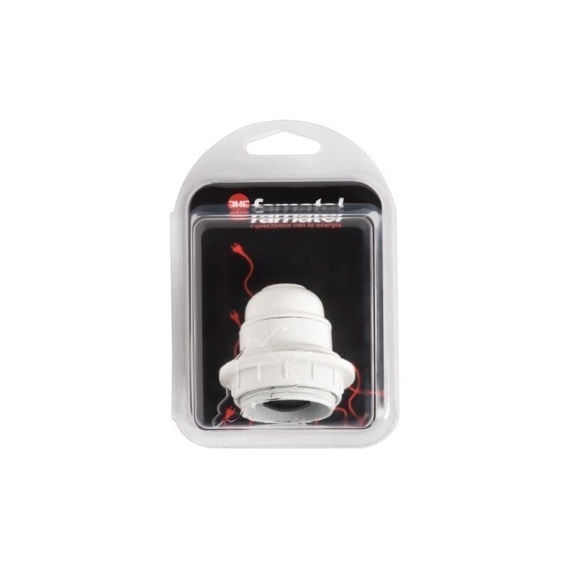 

Portalamparas Electricidad 100X145X65 E27 Baquel Blanco