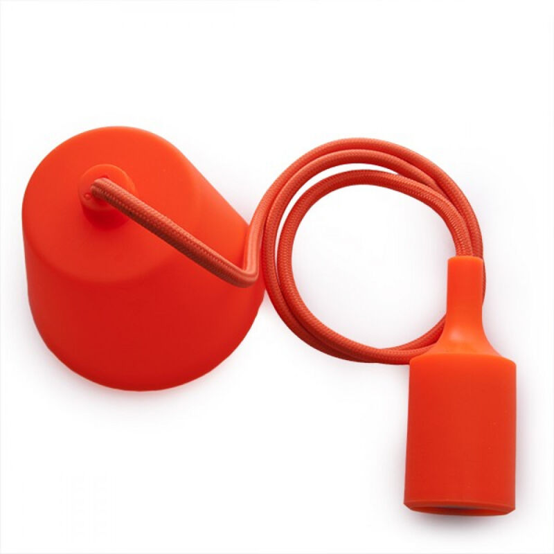 

Portalámparas E27 Cable - Rosetón Naranja (HO-CAB-E27-O)