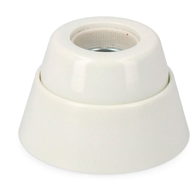 

Portalamparas e27 zocalo recto porcelana retractilado - EDM