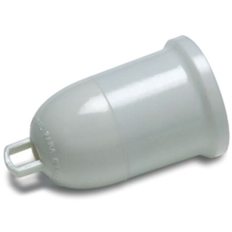 Portalamparas elec 34x60x34 provis. e27 baquel bl famat