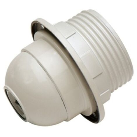 Portalamparas elec 57x55x57 rosc+aran e27 baquel bl famat