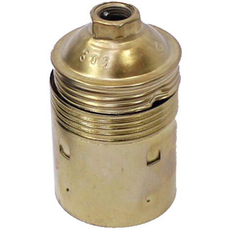 Portalamparas latonado e27