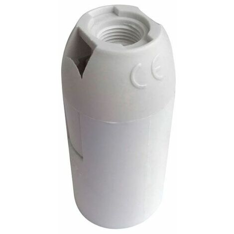 Portalámparas LED V-TAC E14 con terminales de resorte, blanco
