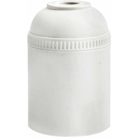 PORTALÃMPARAS LISO 4A BLANCO ONLEX E27 RETRÃCTIL