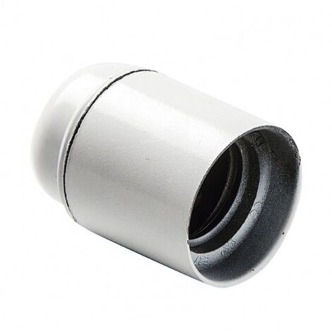 PORTALAMPARAS LISO E27 BLANCO DUOLEC - EHLIS