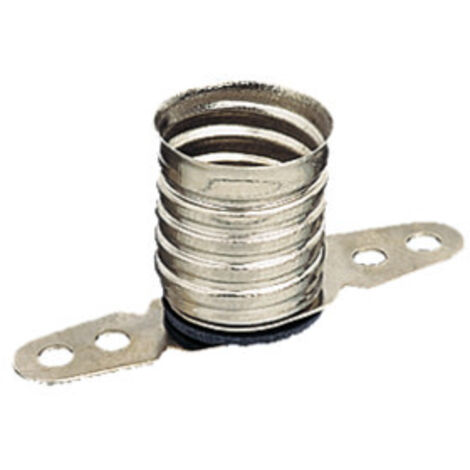 Portalámparas metálico a rosca E-10 Electro DH  12.021 8430552020690