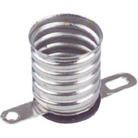 Portalámparas metálico a rosca E-10 Terminales soldables Electro DH  12.018 8430552070244