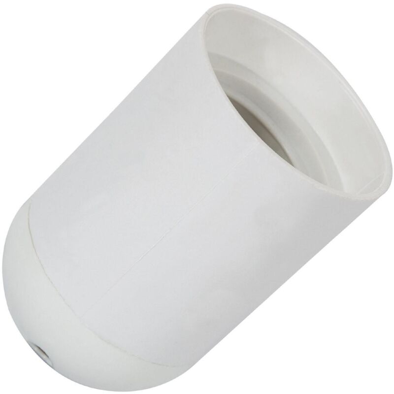 

Portalámparas para Bombillas LED E27 Casquillo Gordo Blanco - Blanco