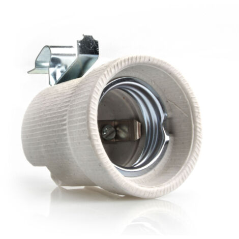 PORTALÃMPARAS PORCELANA E27 ONLEX LATERAL BLÃSTER