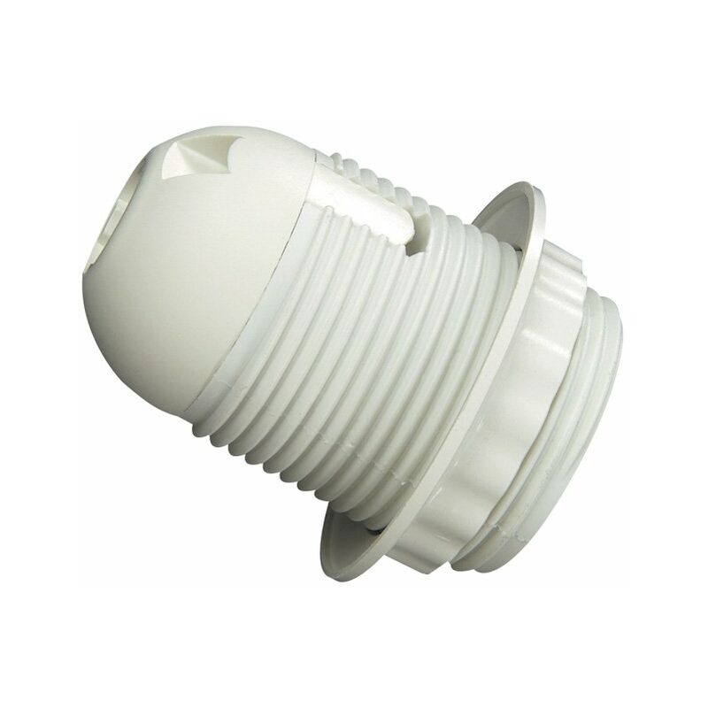 

Portalamparas Rosca C/Tope E27 4A Blanco