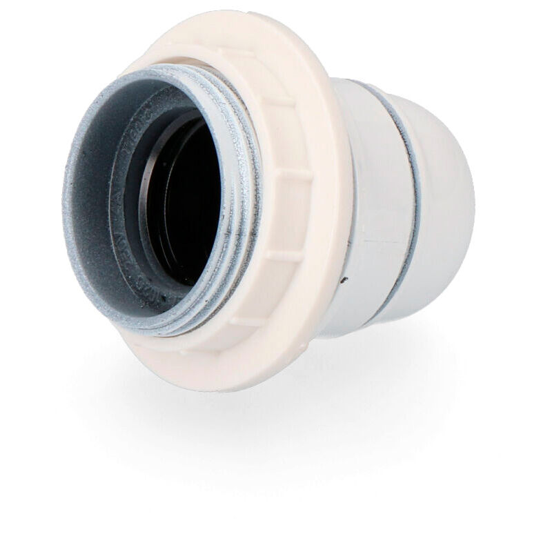 

Portalamparas semiroscado blanco e-27+ arandela envasado - EDM